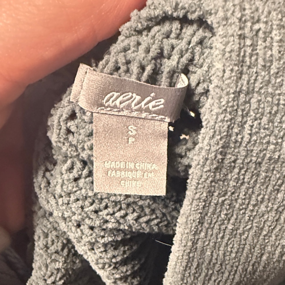 Aerie  Gray-green Knit cardigan - Picture 2 of 5
